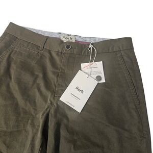 NEW Perk Feel Good Chinos Mens Slim Fit Stretch Khaki Pants 32x30